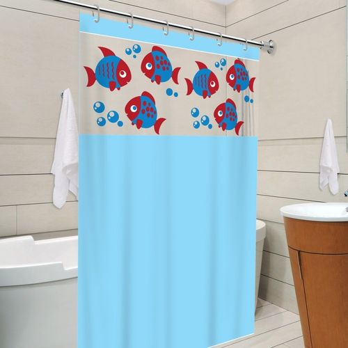 vsh83olpoef-lg.jpg Cortina de Box Azul Visor Aquarios c/ gancho