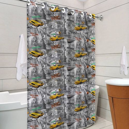 Cortina de Box New York c/ ilhos