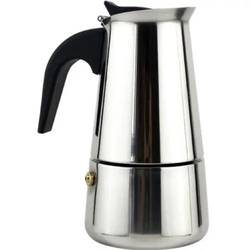 Cafeteira Tipo Italiana Inox para 6 xicaras
