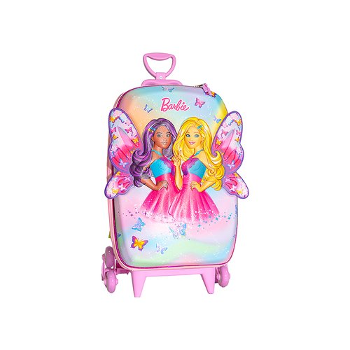 x0chga5dvla-lg.jpg Mala Infantil Barbie Fada 3D com Rodinhas - Multicolorida