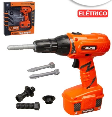 Furadeira de Brinquedo conjunto de ferramentas