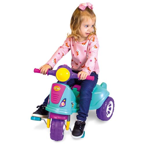 xscbs9bbl2i-lg.jpg Triciclo Infantil De Passeio E Pedal Andador Avespa Pink