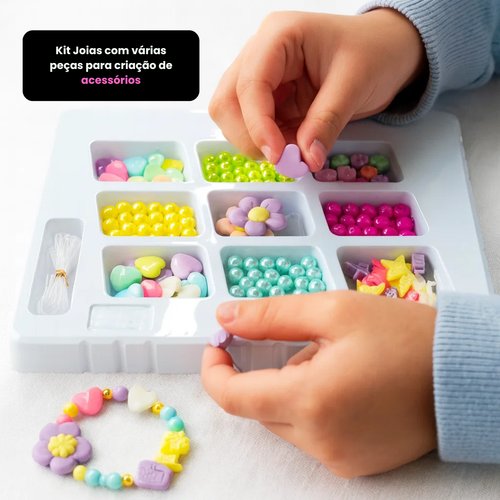 Kit Joias com várias peças para criação de acessórios