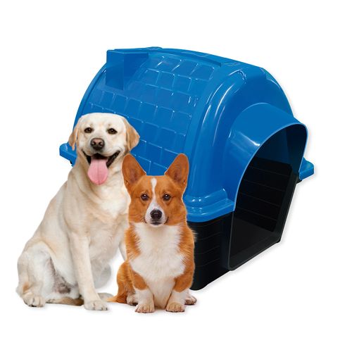 y36ixthbrqd-lg.jpg Casinha Pet Raças Médias e Grandes N5 Iglu para Cachorro Azul