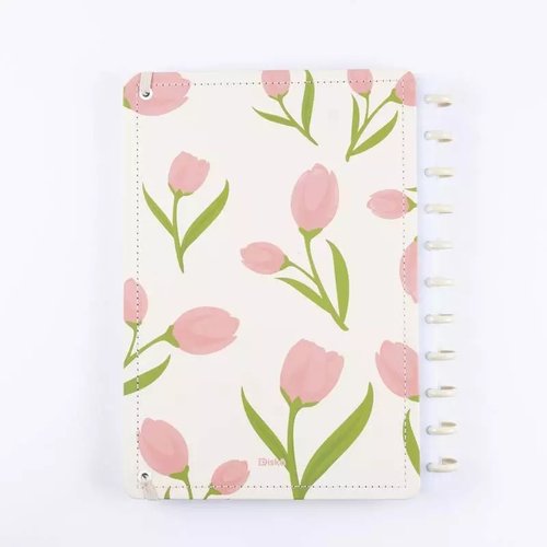 yr63j9uq3qg-lg.jpg Caderno Tulipa Capa Dura Reposicionável Disco Floral Grande G