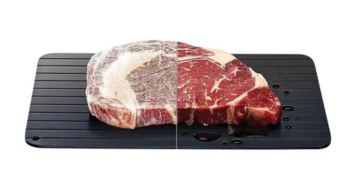 Tábua Para Descongelar Alimentos - Preta